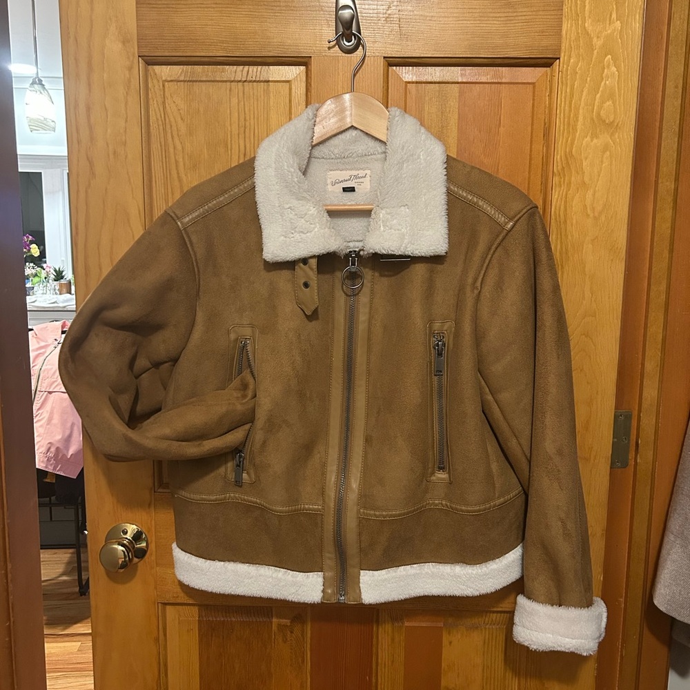 Women’s Brown Shearling Jacket